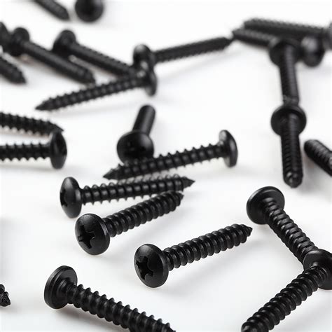 black sheet metal screws|black oxide sheet metal screws.